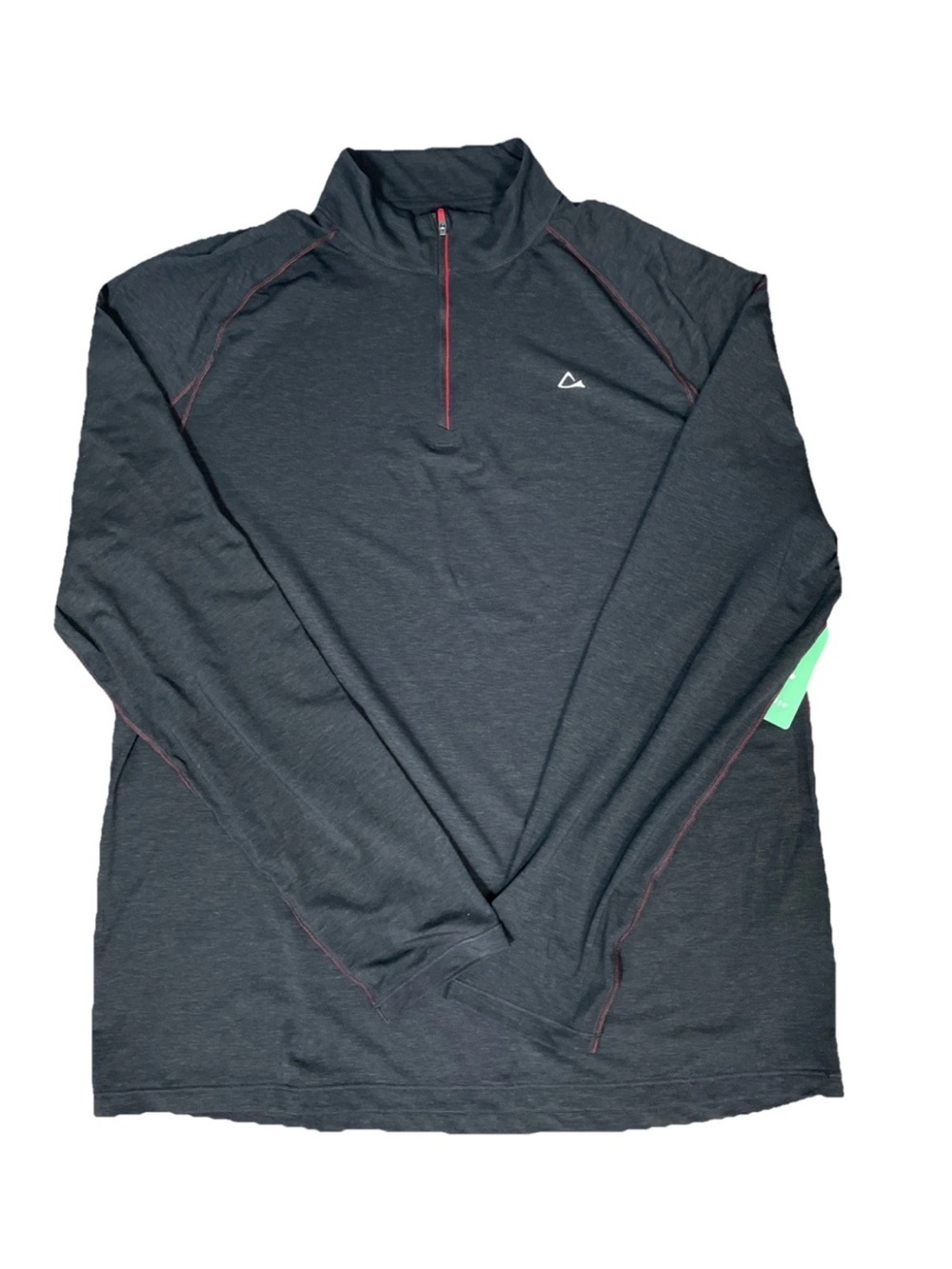 Paradox 1/4 Zip Merino Blend Performance Base Layer Top Black Mens Size XL New